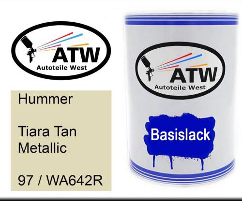 Hummer, Tiara Tan Metallic, 97 / WA642R: 500ml Lackdose, von ATW Autoteile West.